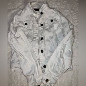 White Jean Jacket